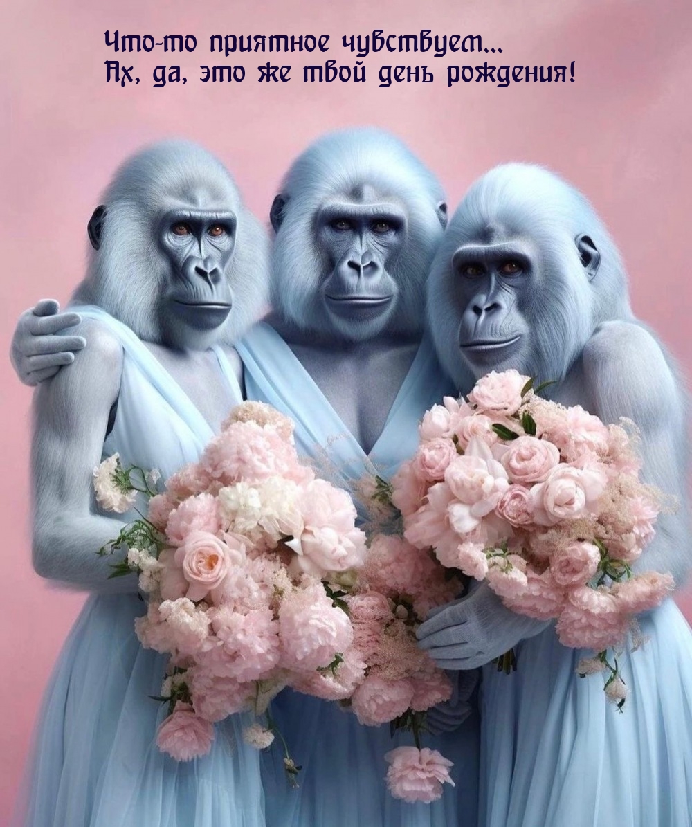 Что-то приятное чувствуем…  Ах, да, это же твой день рождения!