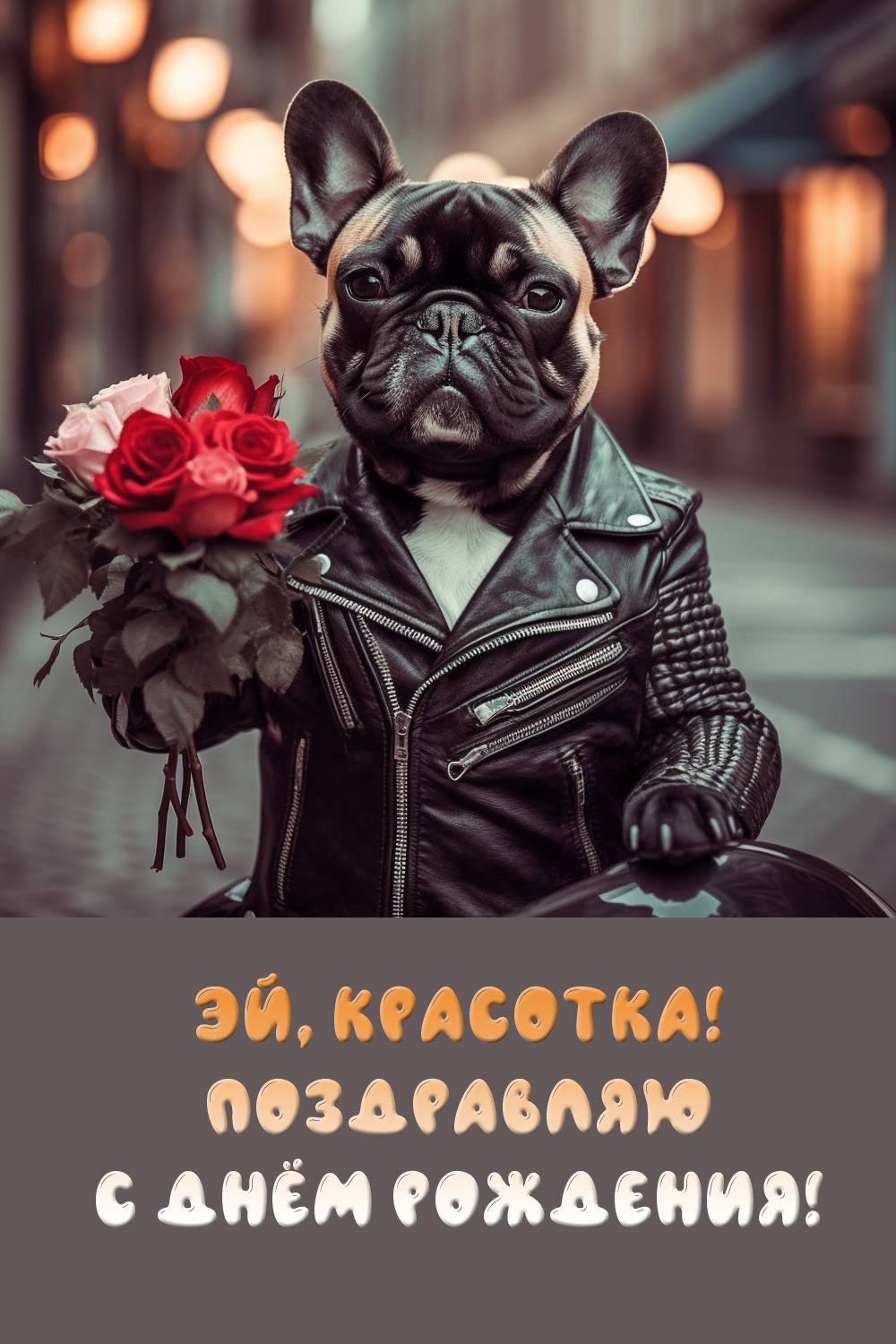 Эй, красотка! Поздравляю с Днём Рождения!