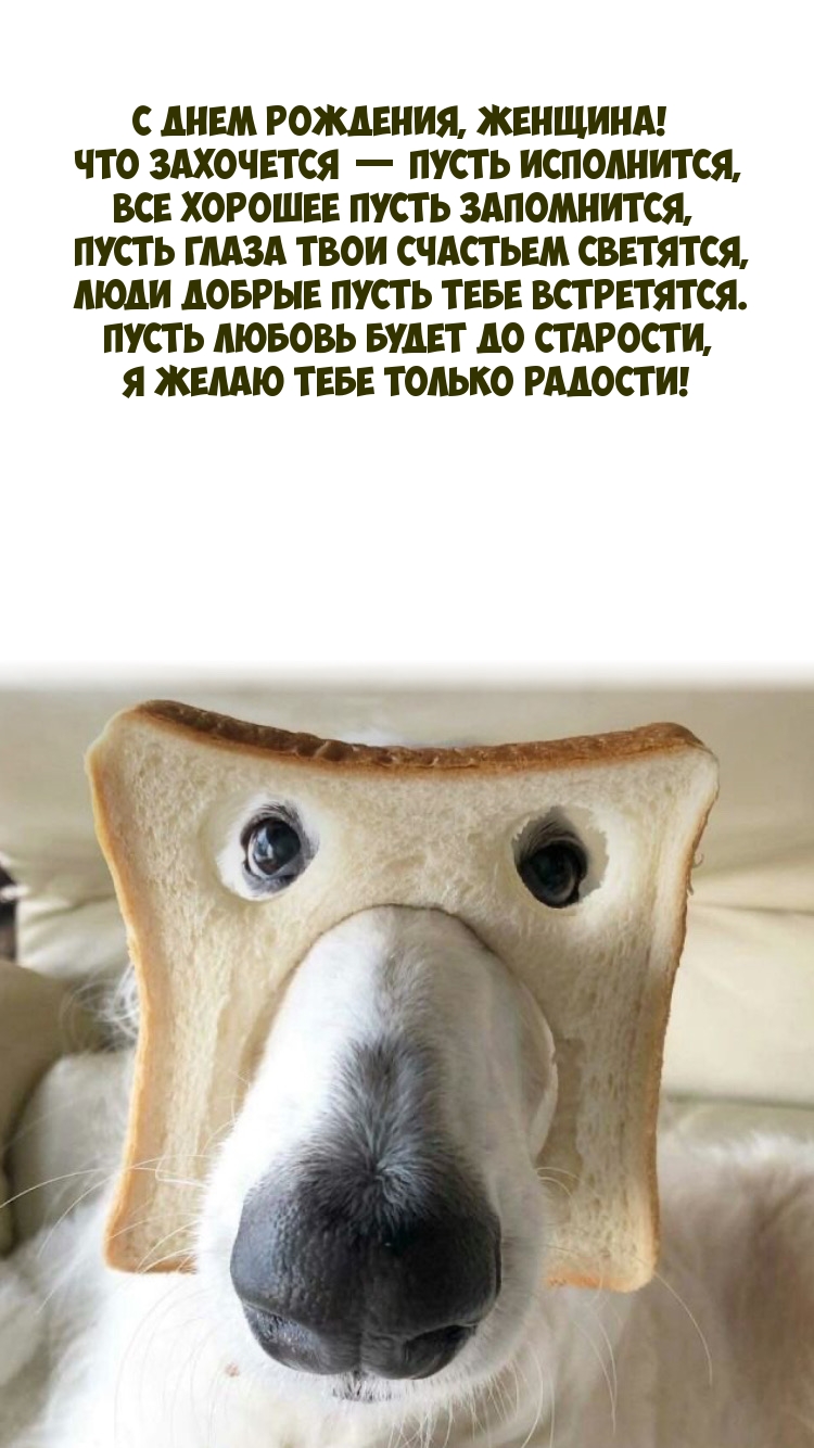 С днем рождения, женщина! Что захочется — пусть исполнится