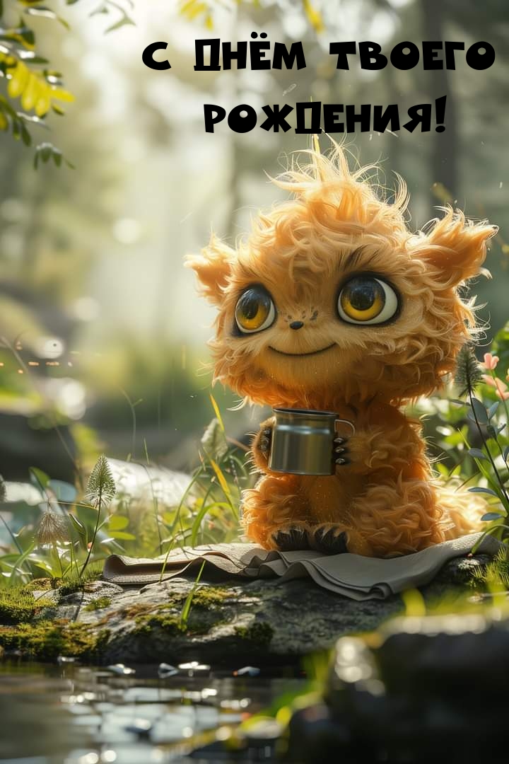 С днём твоего рождения!